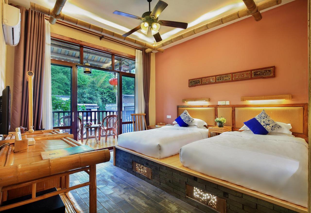 Yangshuo Mountain Nest Boutique Hotel Exterior foto