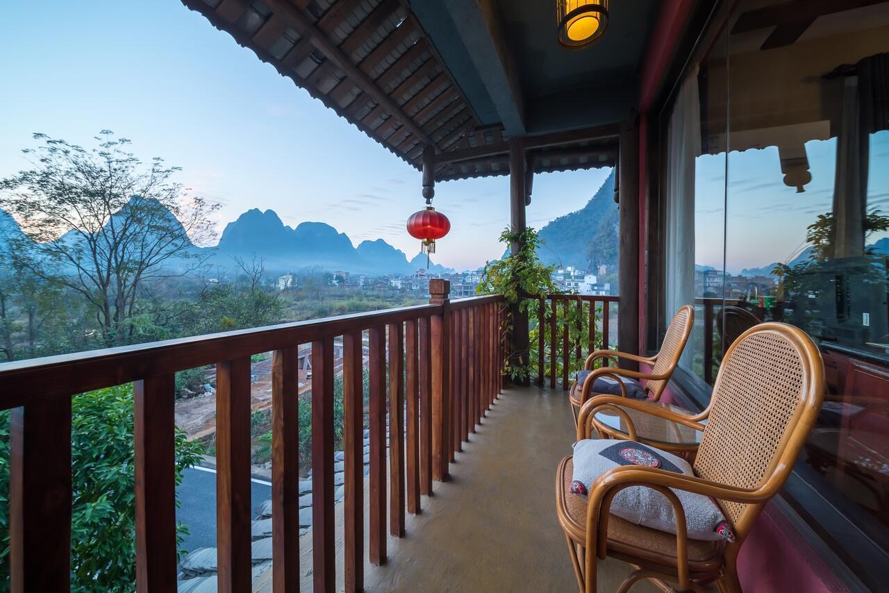 Yangshuo Mountain Nest Boutique Hotel Exterior foto